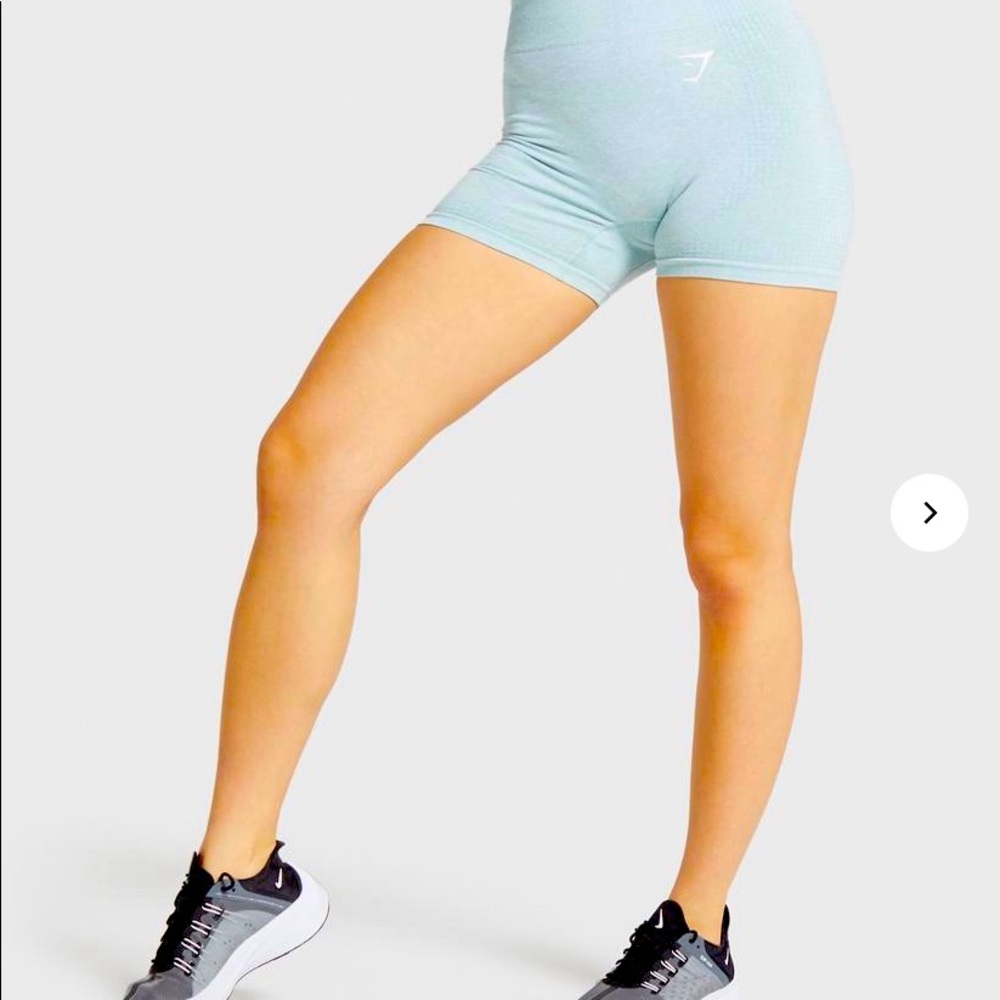 Light Green Marl Vital Seamless Shorts - gymshark